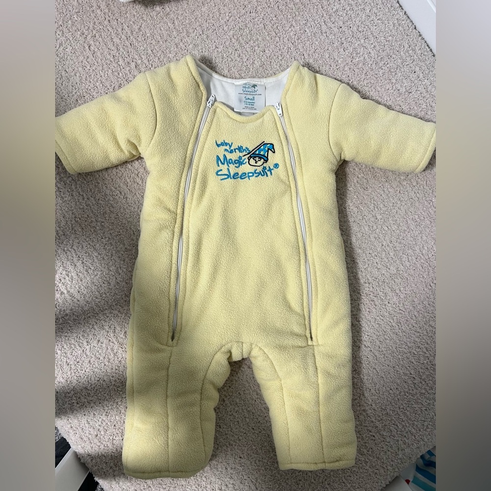 Baby Merlin's Magic Merlin Sleepsuit - Microfleece Baby Transition Swaddle